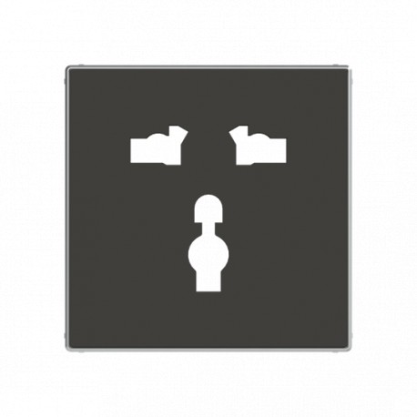 Niessen 2CLA853900A1501 Tapa base de enchufe universal NS